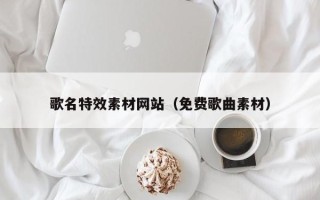 荆州歌名特效素材网站（免费歌曲素材）
